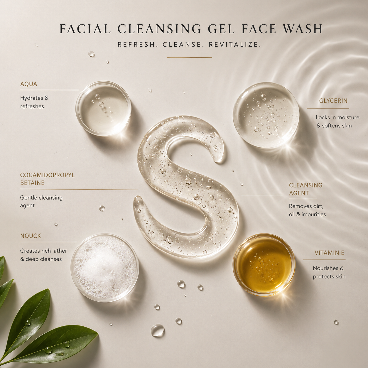 Facial Cleansing Gel (Face Wash) 100g