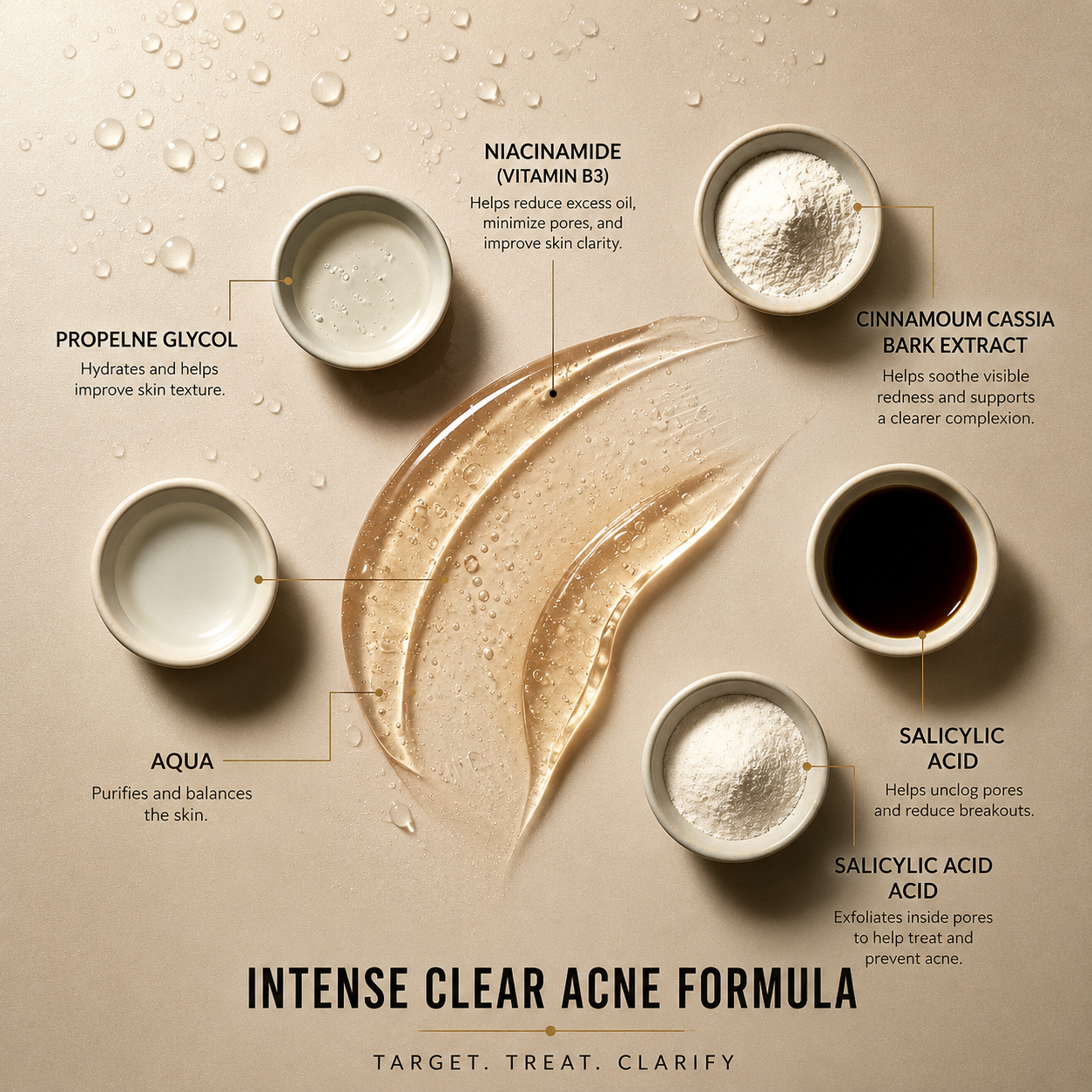 Intense Clear Acne Formula 30g
